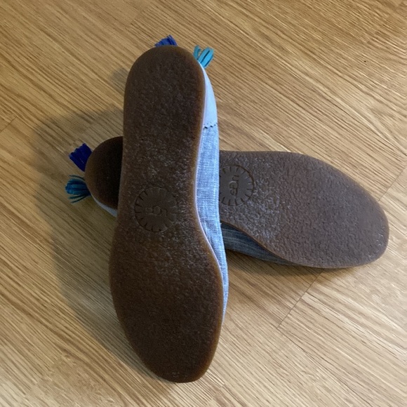 UGG ballerina flats with tassels - Picture 3 of 5